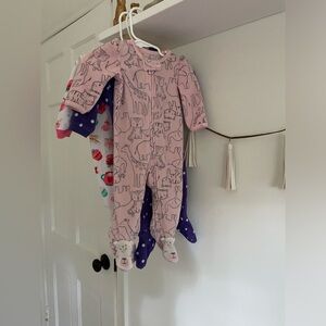 Set of 3 Fleece Sleepers